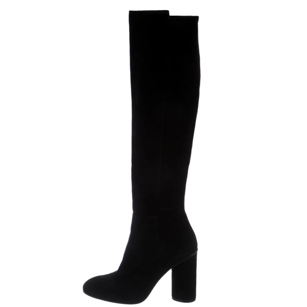 Stuart Weitzman Suede Black Boots